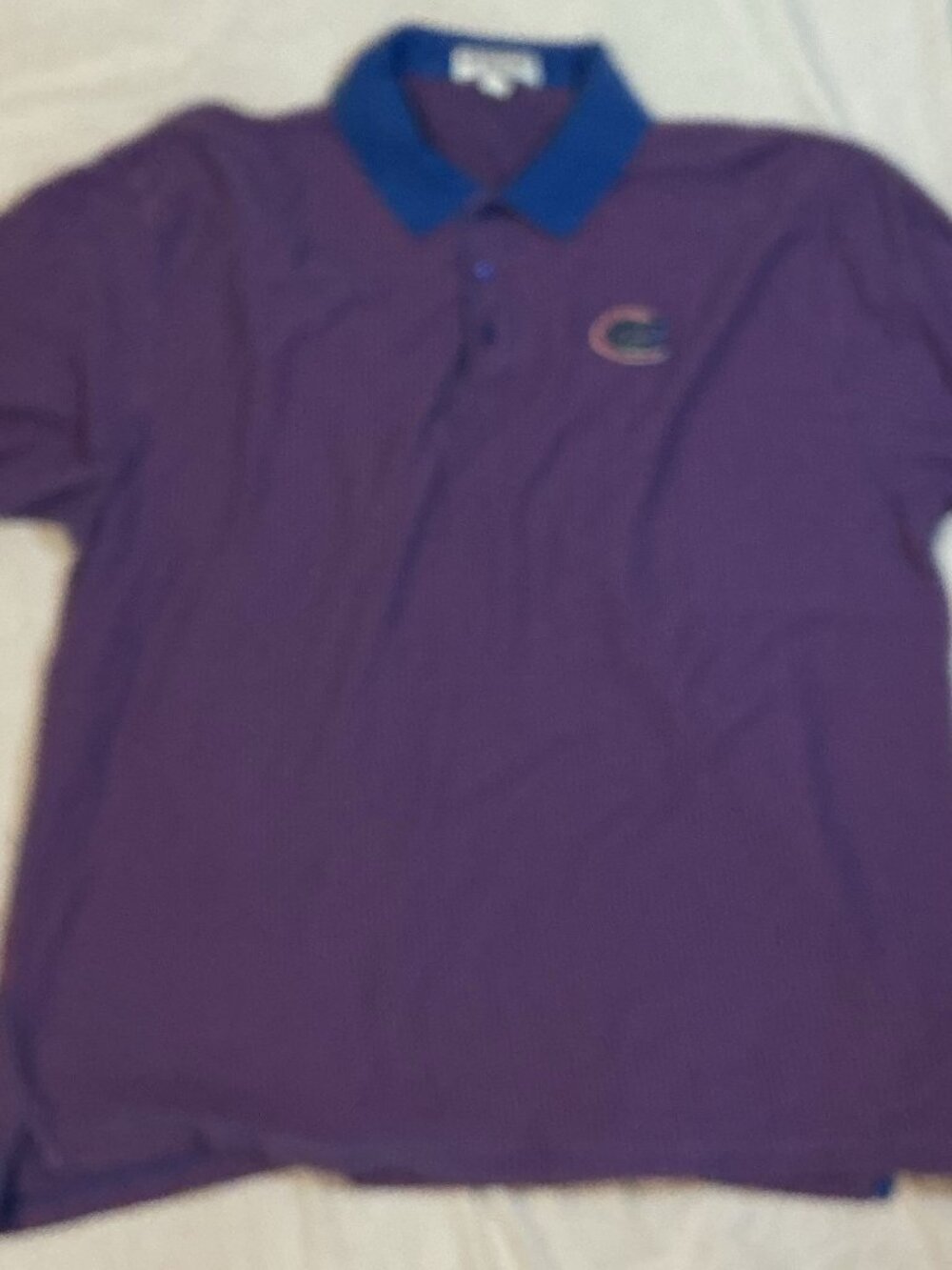 Boca Classics/Polo Shirt/Mens 2X/Blue Orange Florida Gators Striped NCAA Golf